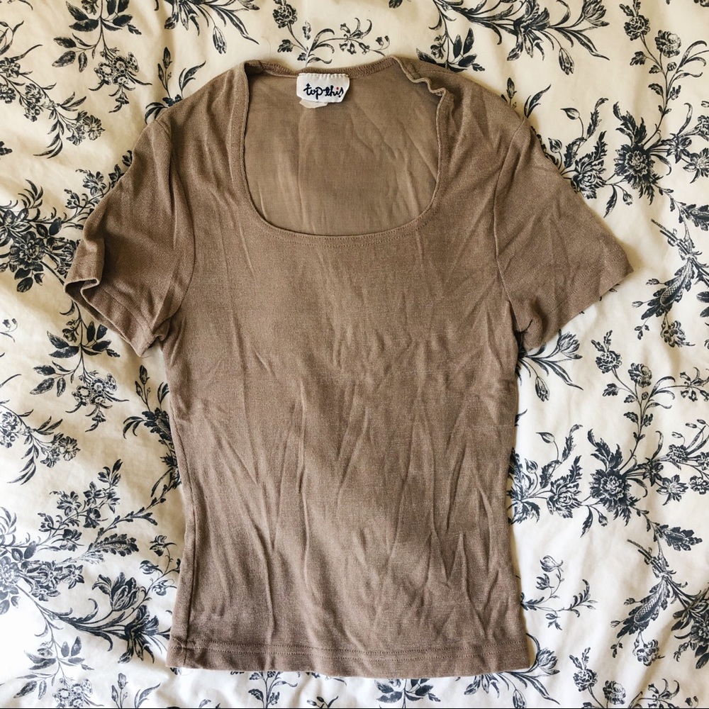 Vintage Shimmery Tee